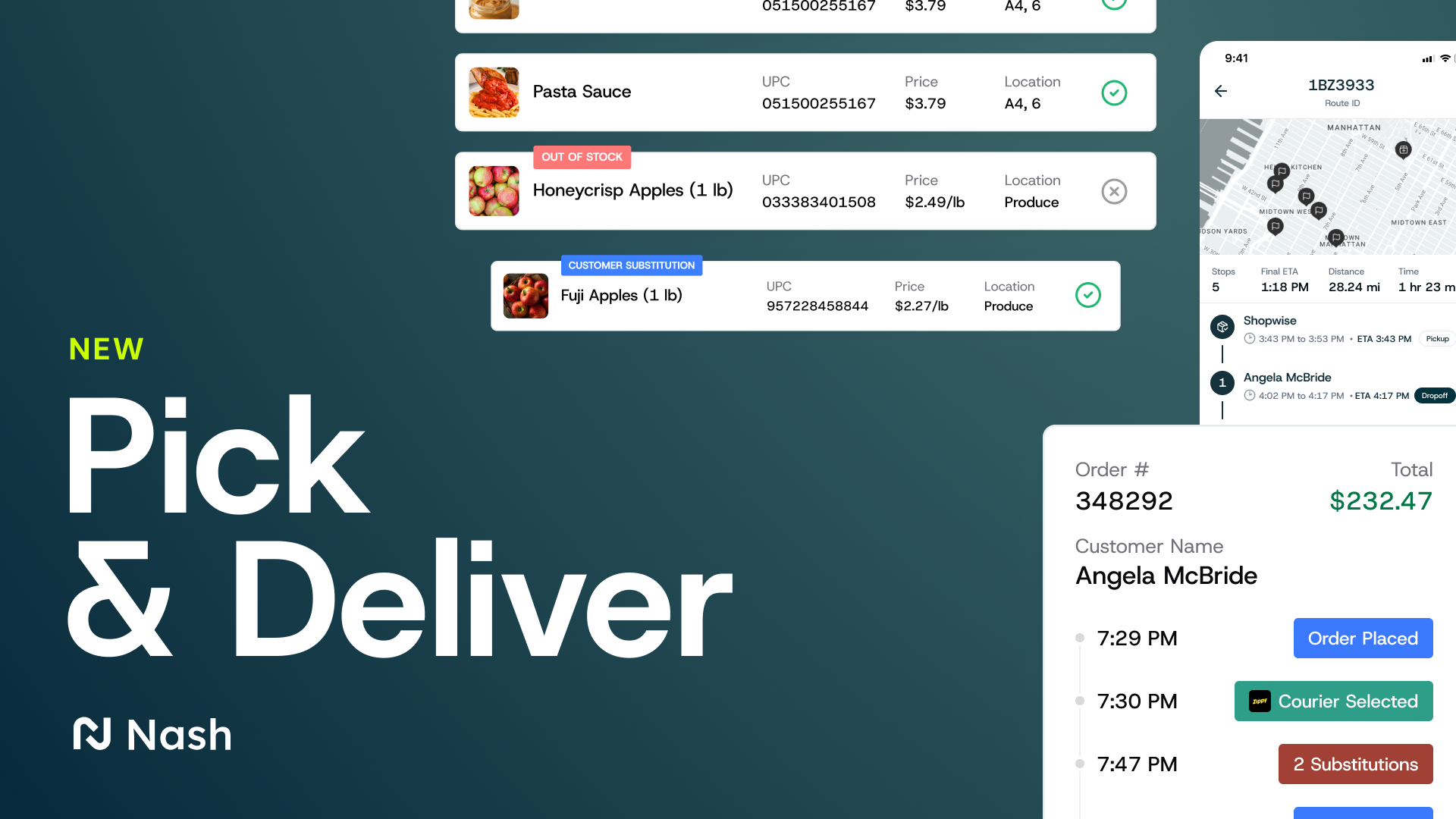 Say Hello to Nash Pick & Deliver: The Smarter Way to Scale First-Party Grocery Delivery