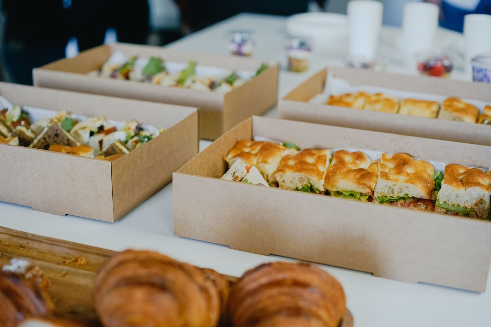 Catering sandwich spread